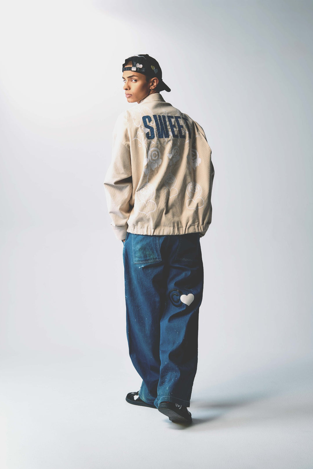 CPD SWEET LOGO JACKET / Vintage White