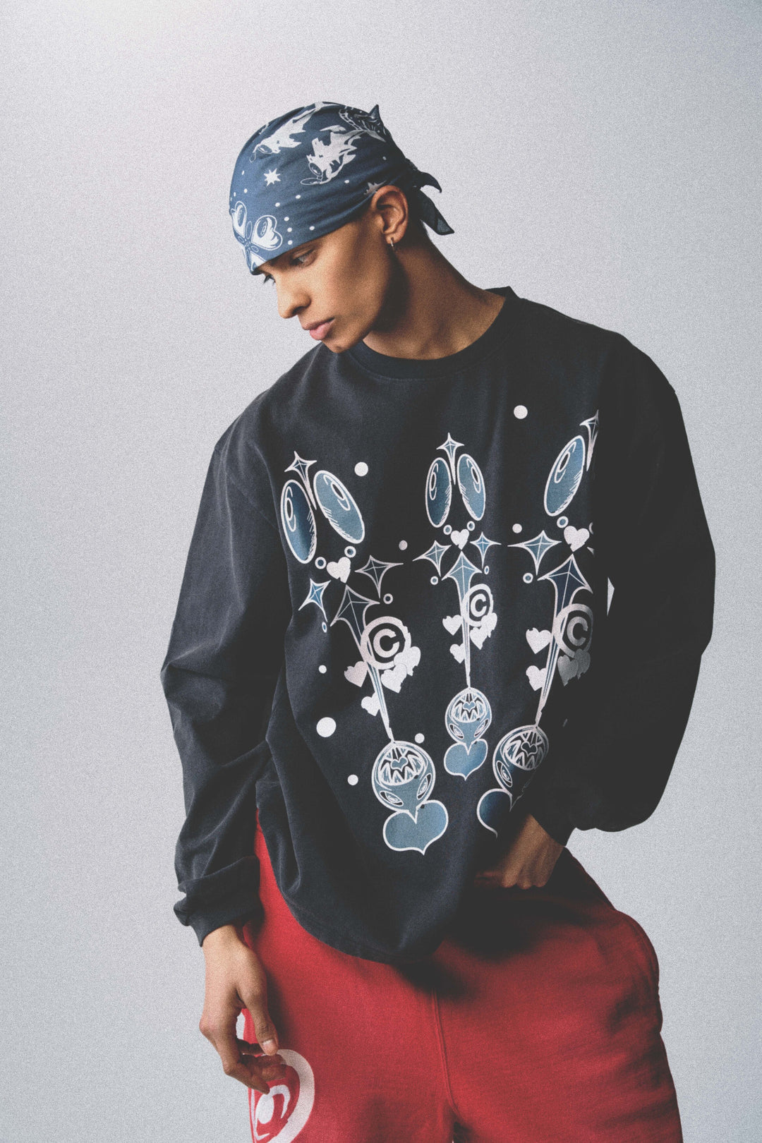 GILA GILA LONG SLEEVE TEE / Black