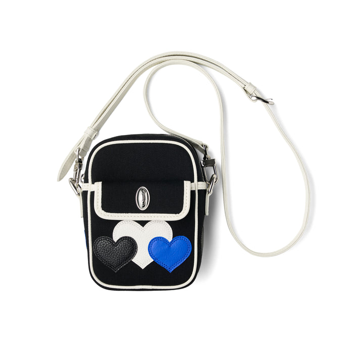 LOVE PATCH SHOULDER BAG 