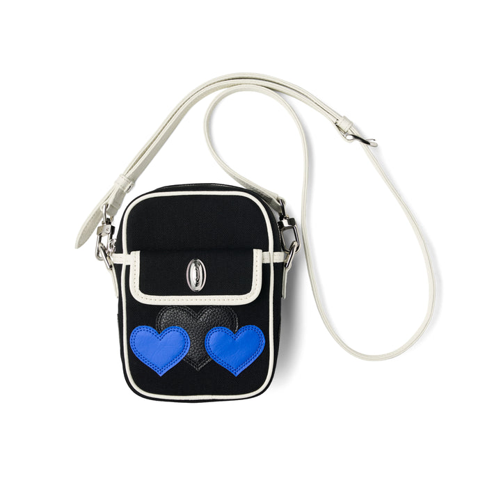 LOVE PATCH SHOULDER BAG 