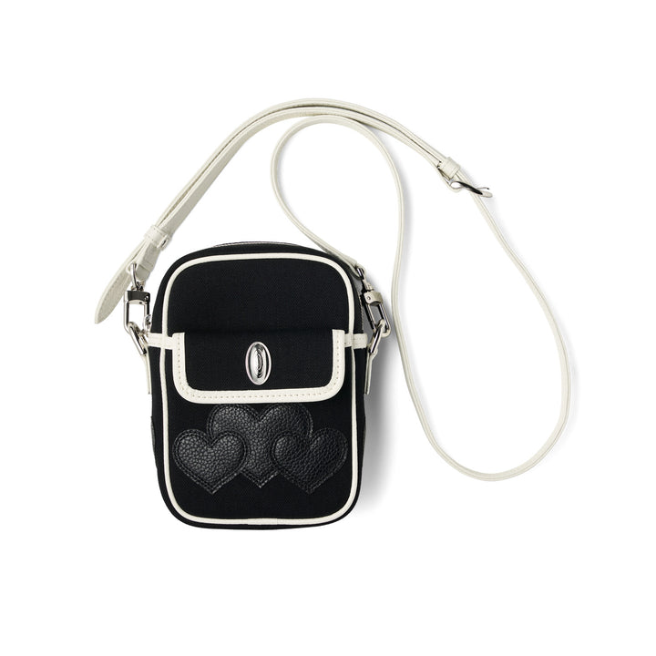 LOVE PATCH SHOULDER BAG 