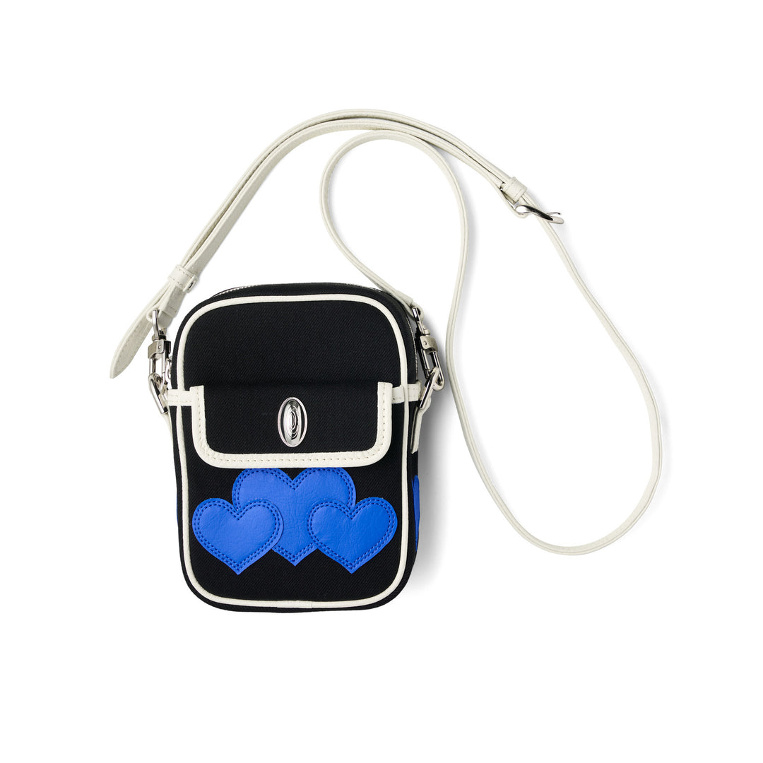 LOVE PATCH SHOULDER BAG 