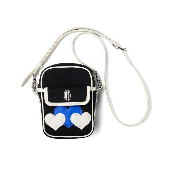 LOVE PATCH SHOULDER BAG 