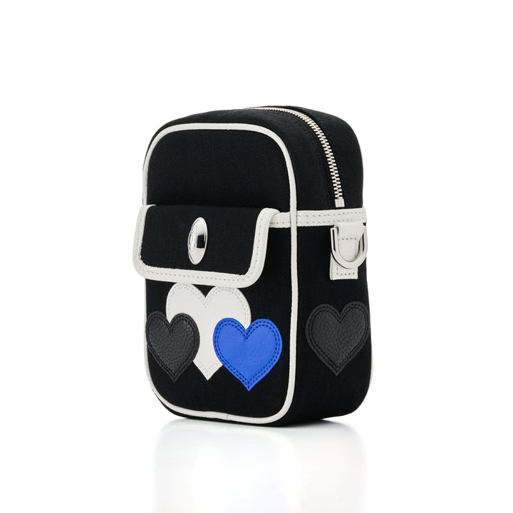 LOVE PATCH SHOULDER BAG 