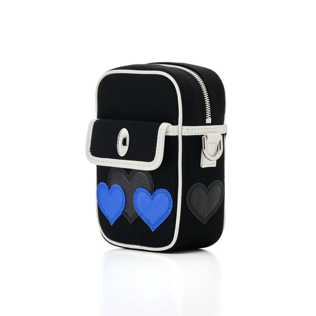 LOVE PATCH SHOULDER BAG 