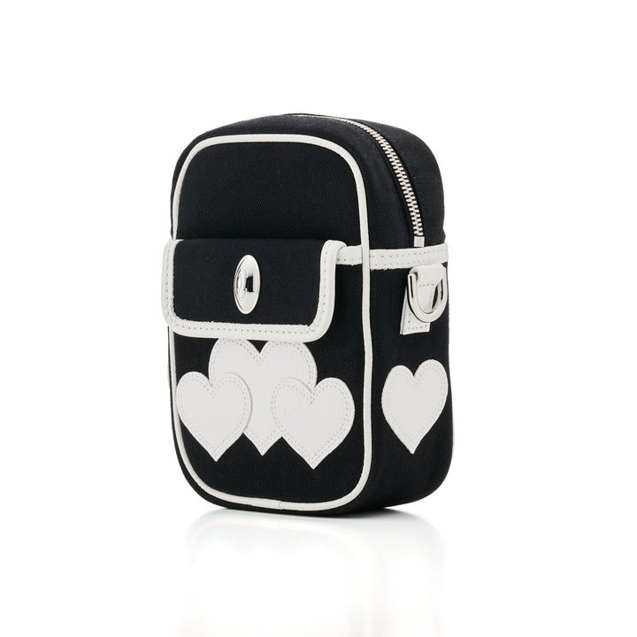 LOVE PATCH SHOULDER BAG 