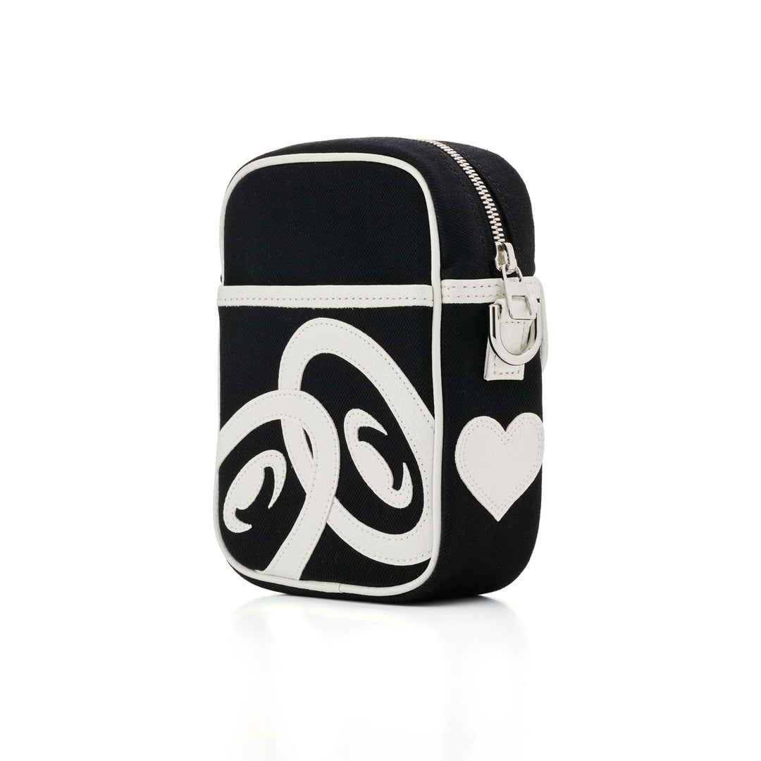 LOVE PATCH SHOULDER BAG 