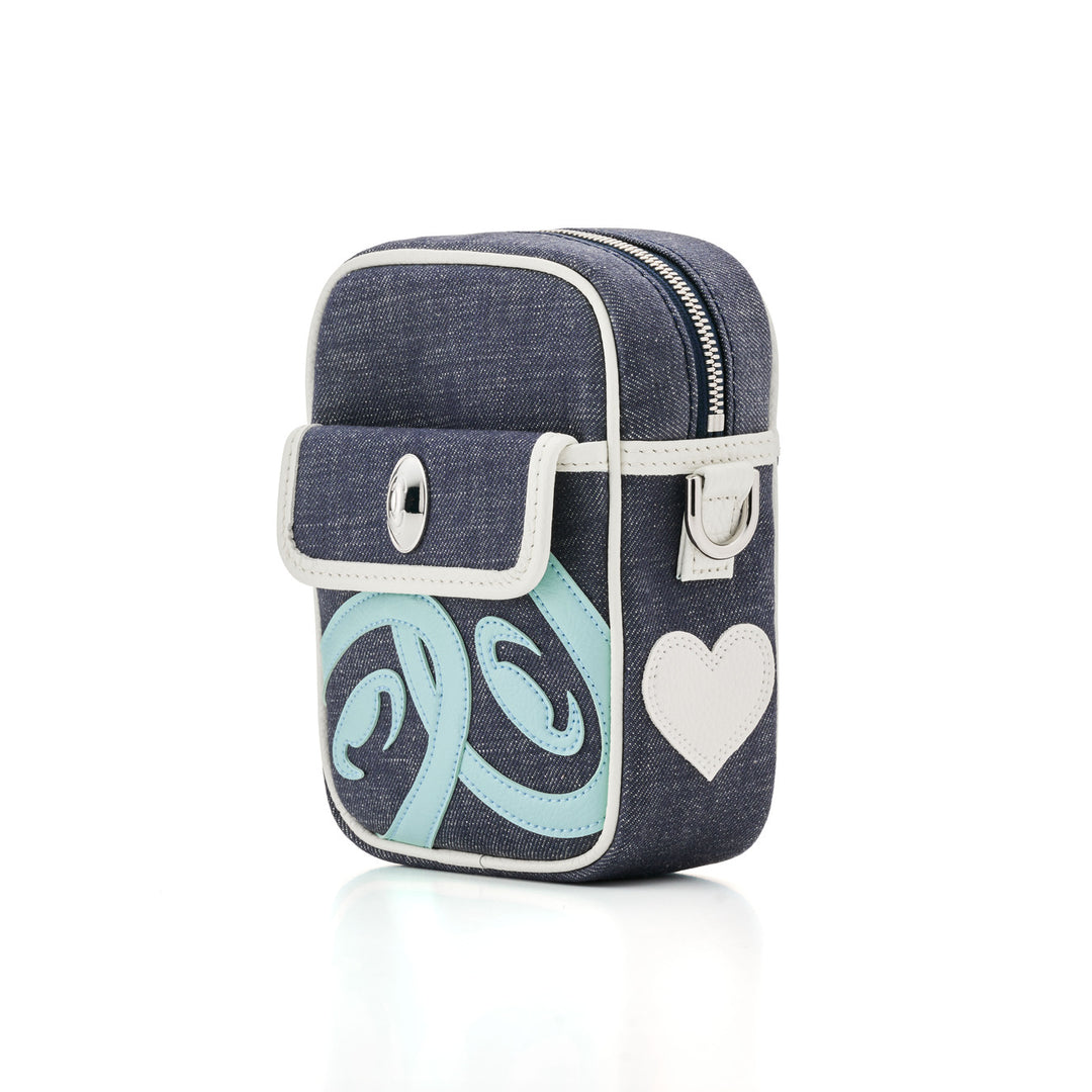 LOVE PATCH SHOULDER BAG 