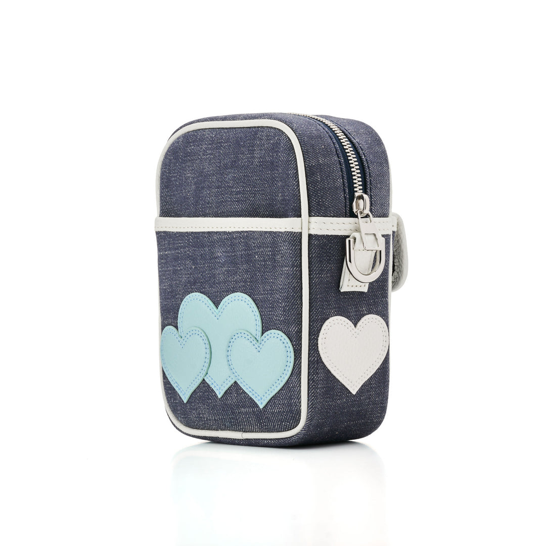 LOVE PATCH SHOULDER BAG 