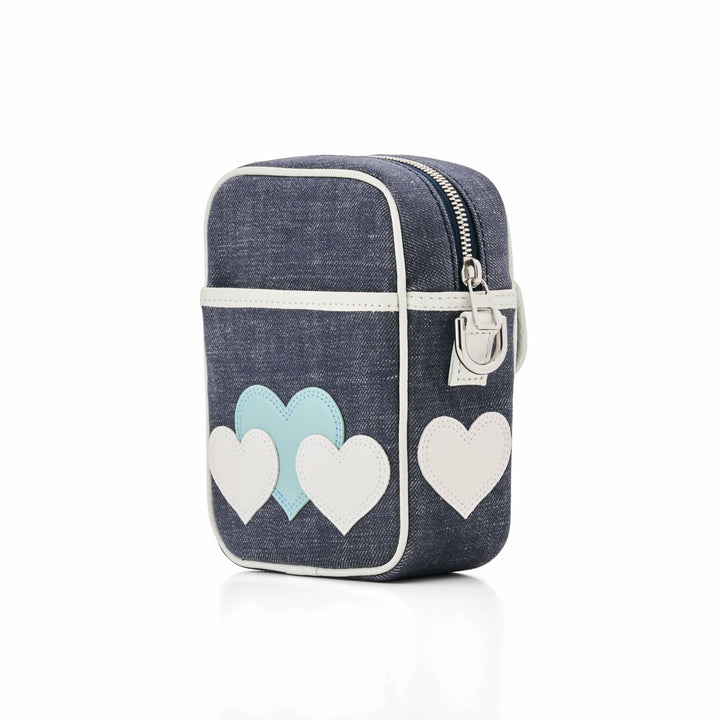 LOVE PATCH SHOULDER BAG 