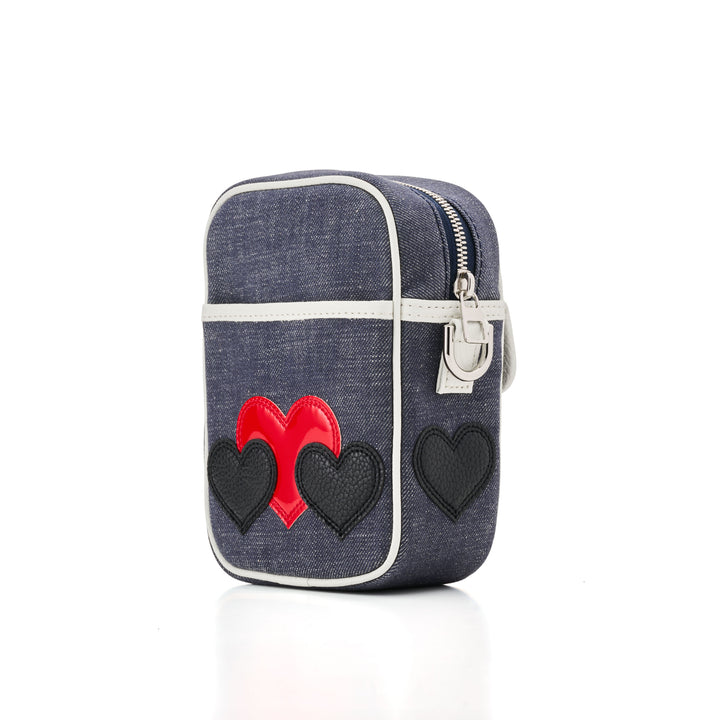 LOVE PATCH SHOULDER BAG 
