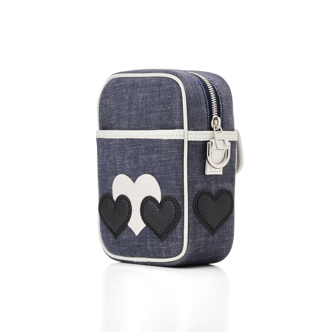 LOVE PATCH SHOULDER BAG 