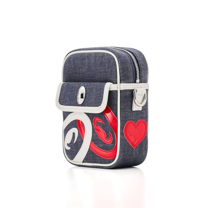 LOVE PATCH SHOULDER BAG 