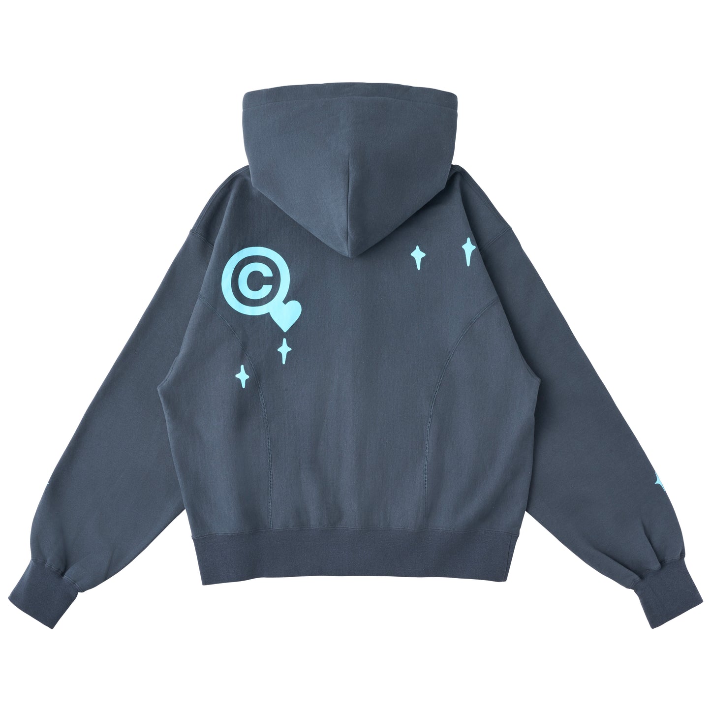 KILA KILA LOVE ZIP HOODIE / Charcoal