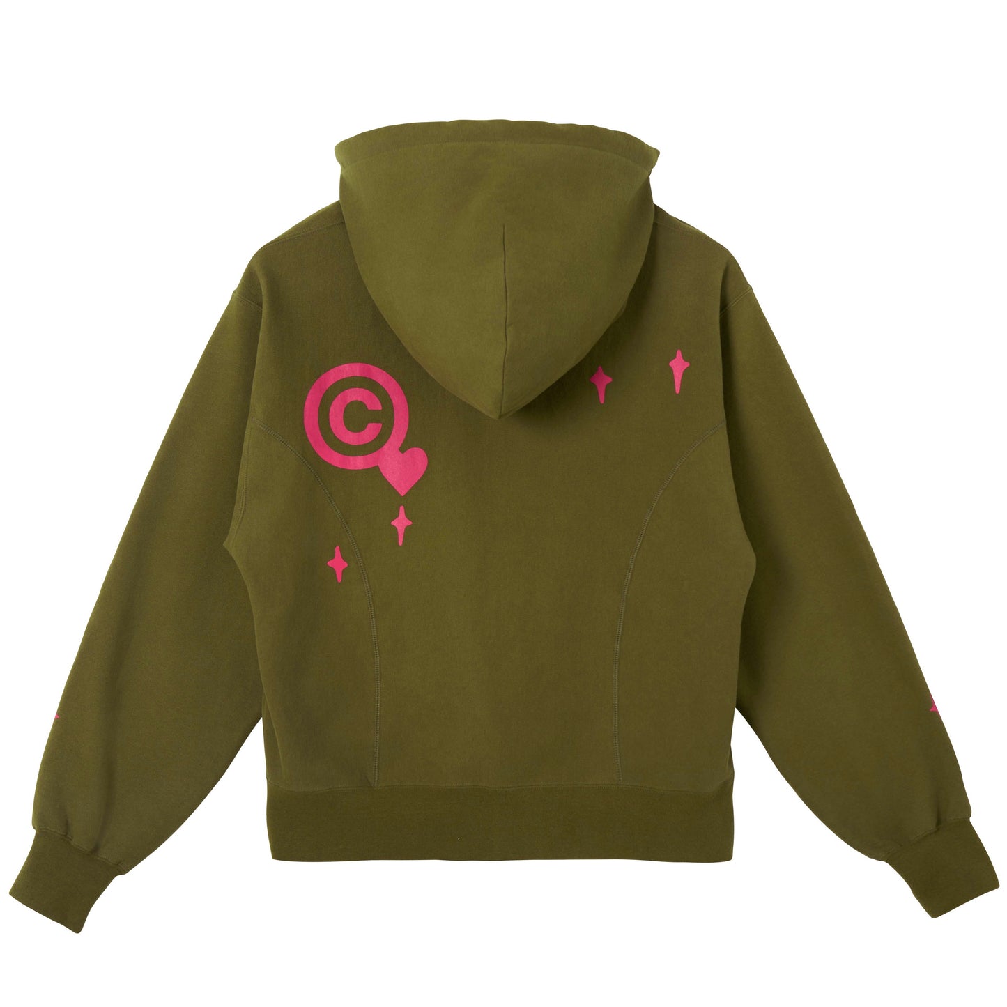 KILA KILA LOVE ZIP HOODIE / Khaki