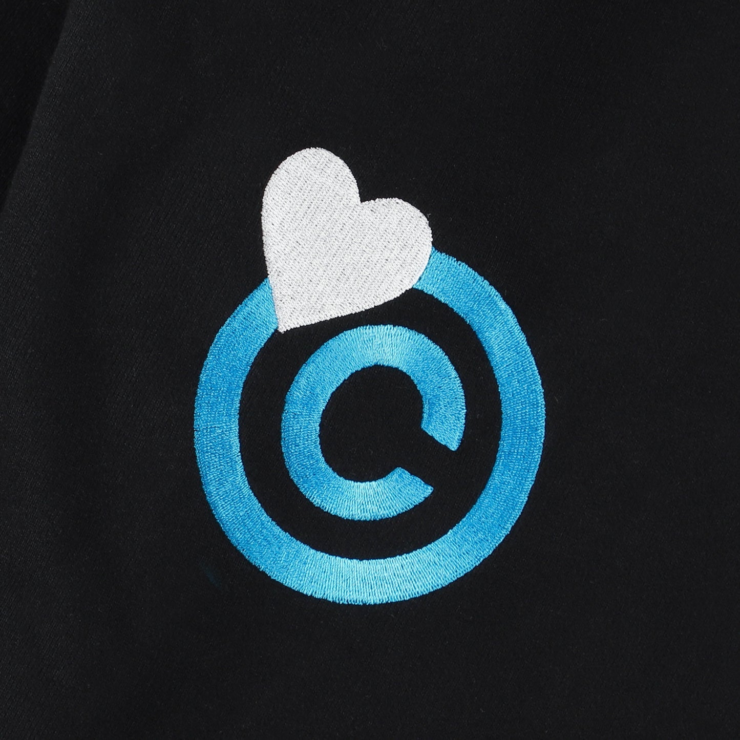 CPD LOVE STITCH SWEAT PANTS / Black