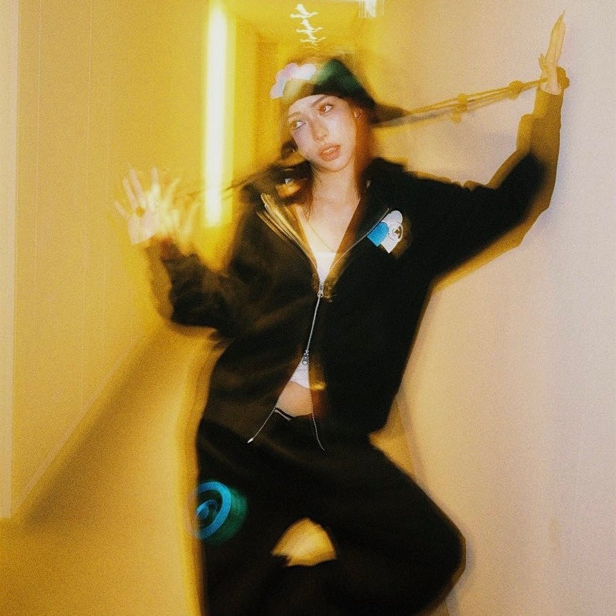 CPD LOVE STITCH HOODIE / Black