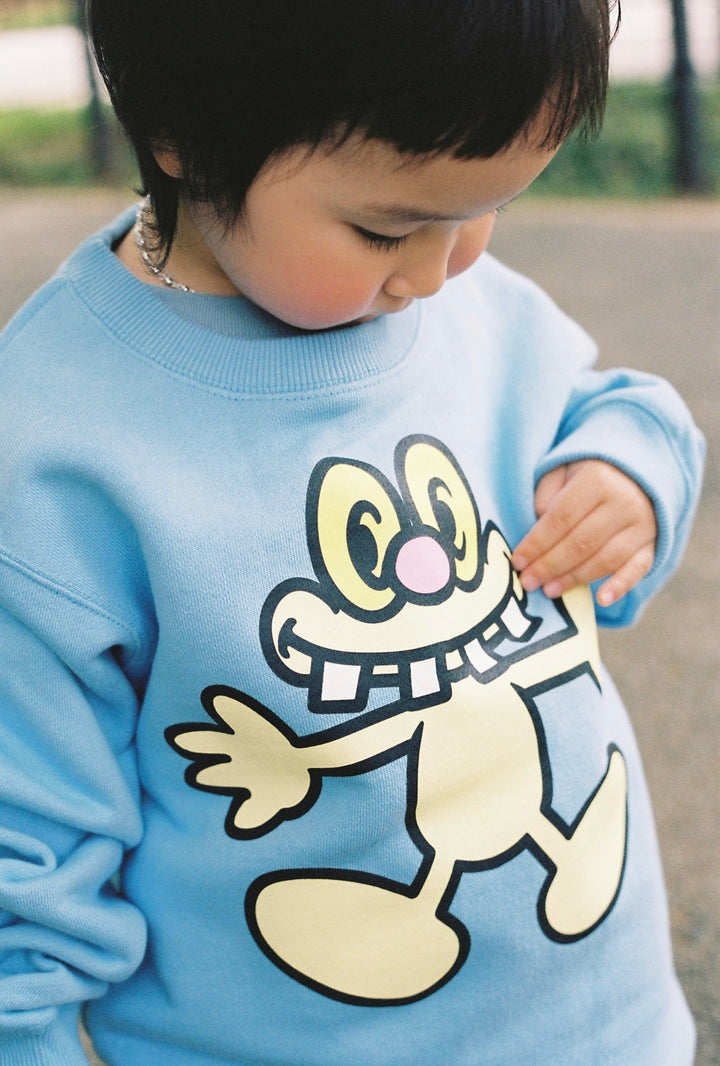 【KIDS】 Mr.Katayama KIDS Sweat Shirts / Blue