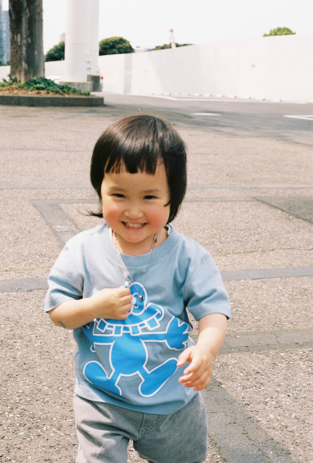 【KIDS】 Mr.Katayama KIDS TEE / Blue