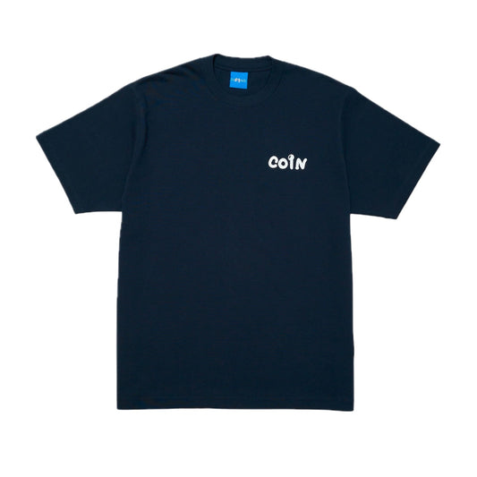NOW ON REC TEE / Navy White