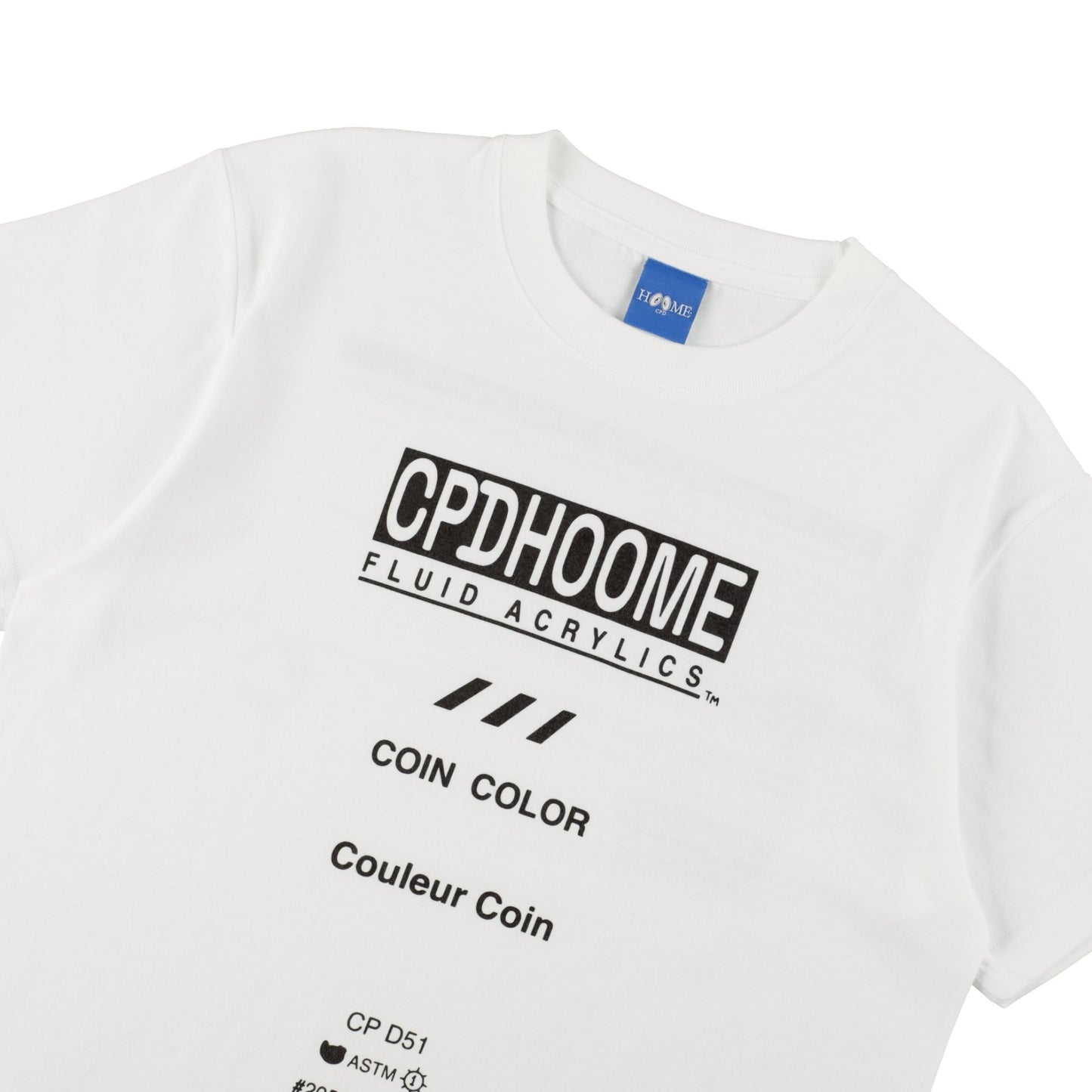 【COMING SOON】FLUID ACRYLICS TEE / White