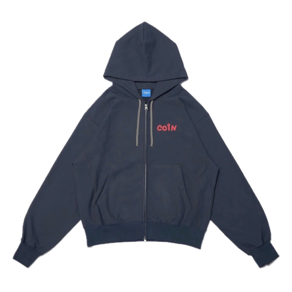 NOW ON REC HOODIE / Charcoal Red