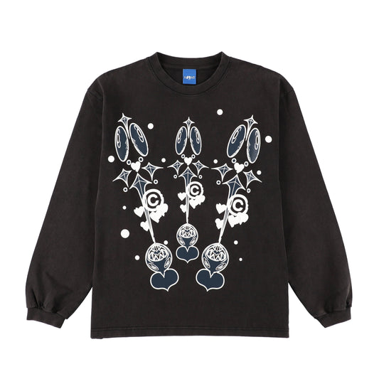 GILAGILA LONG SLEEVE TEE / Black