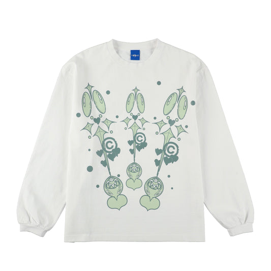 GILAGILA LONG SLEEVE TEE / White