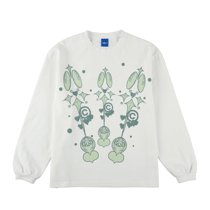 GILA GILA LONG SLEEVE TEE / White