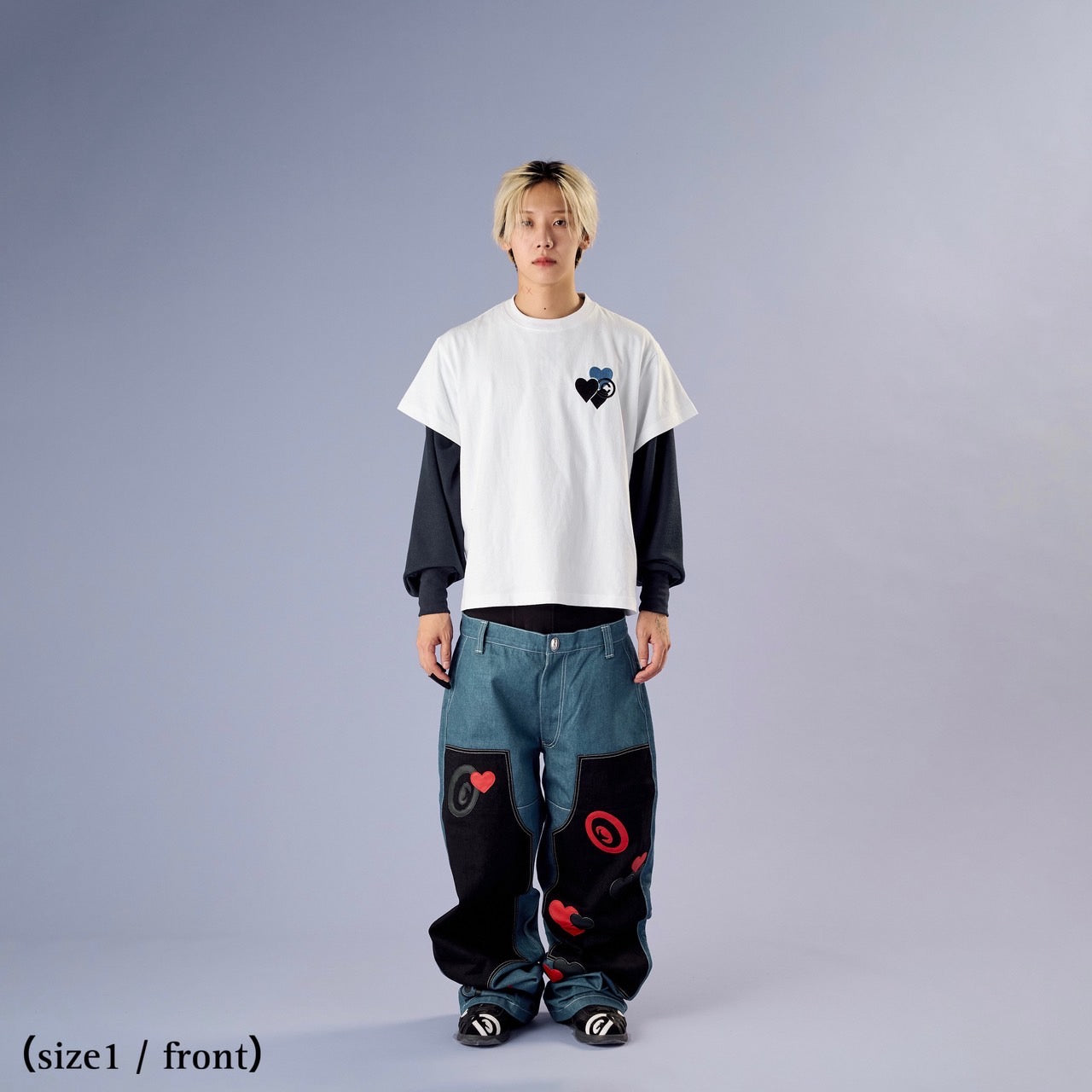 CPD HEART STITCH TEE / White