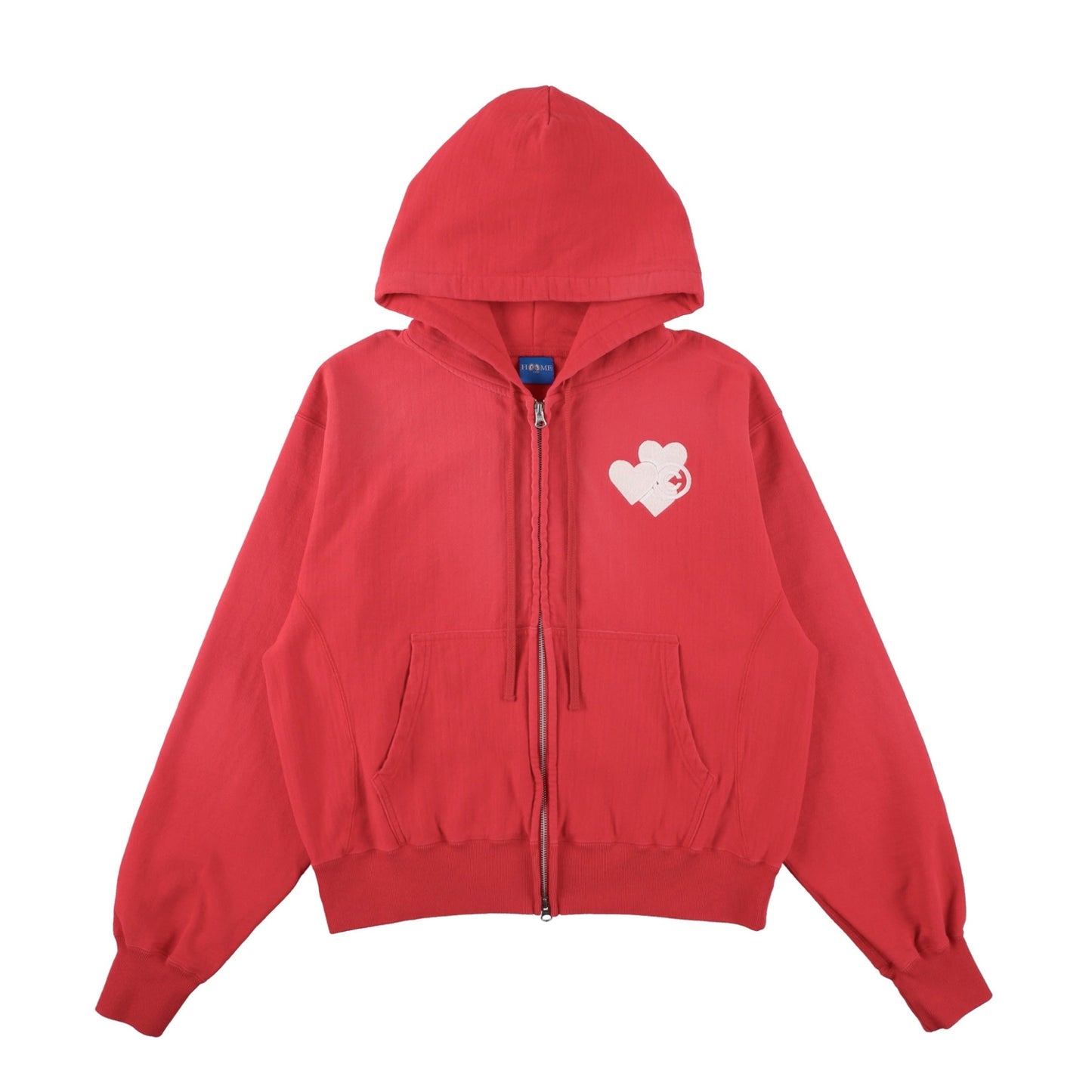 CPD SPRAYING LOVE STITCH HOODIE / Red