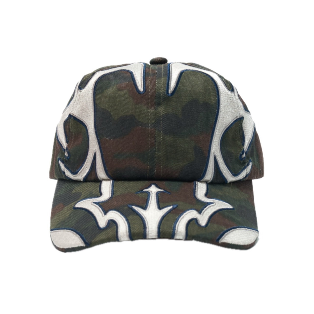 CPD "eNrOll" Cap / Dark Camo & White Embroidery