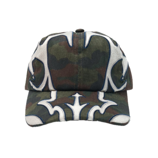 CPD "eNrOll" Cap / Dark Camo & White Embroidery