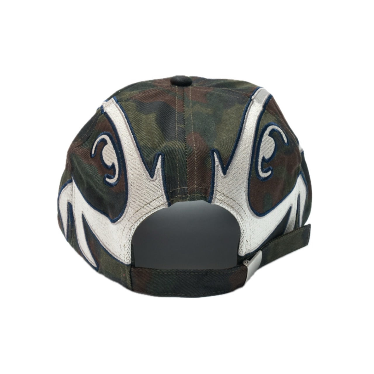 CPD "eNrOll" Cap / Dark Camo & White Embroidery