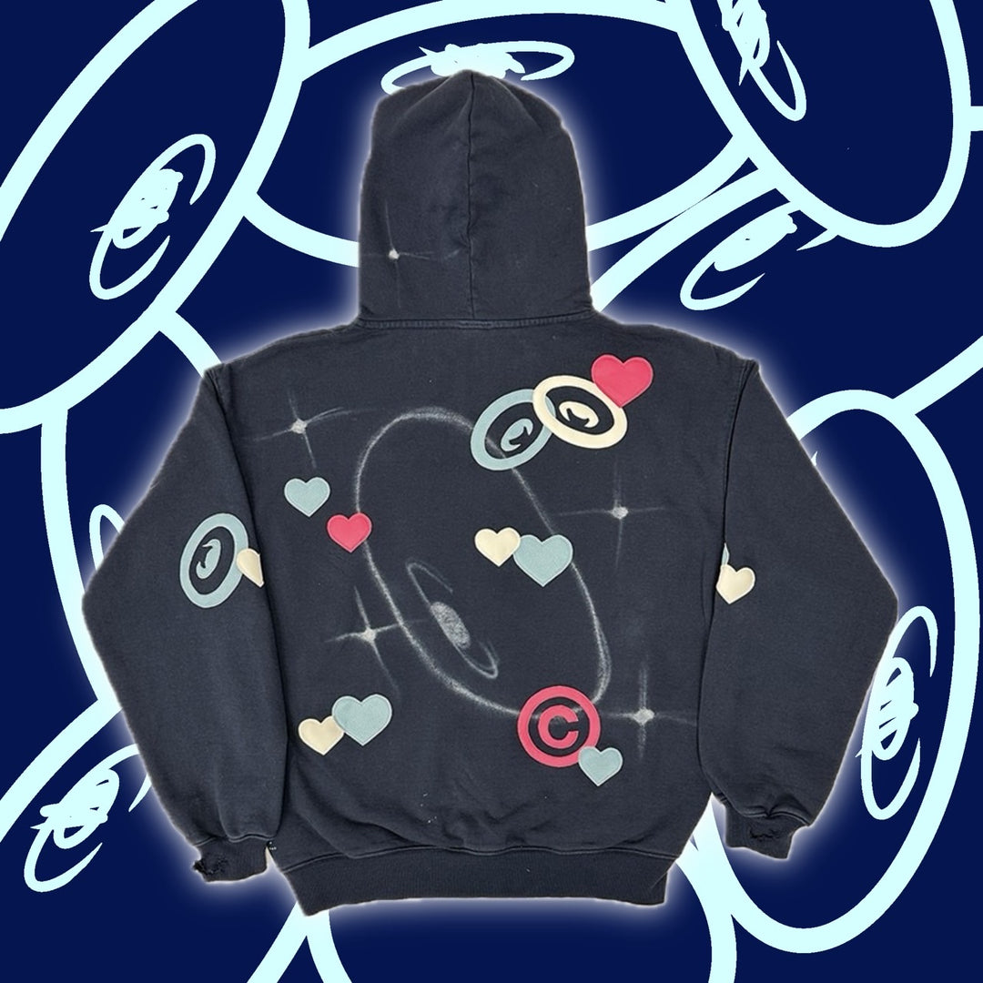 CPD LOVE Patch Zipper Hoodie