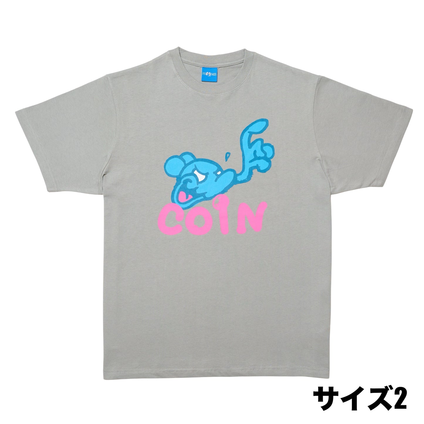 Mr.Shirai COiN TEE / Gray
