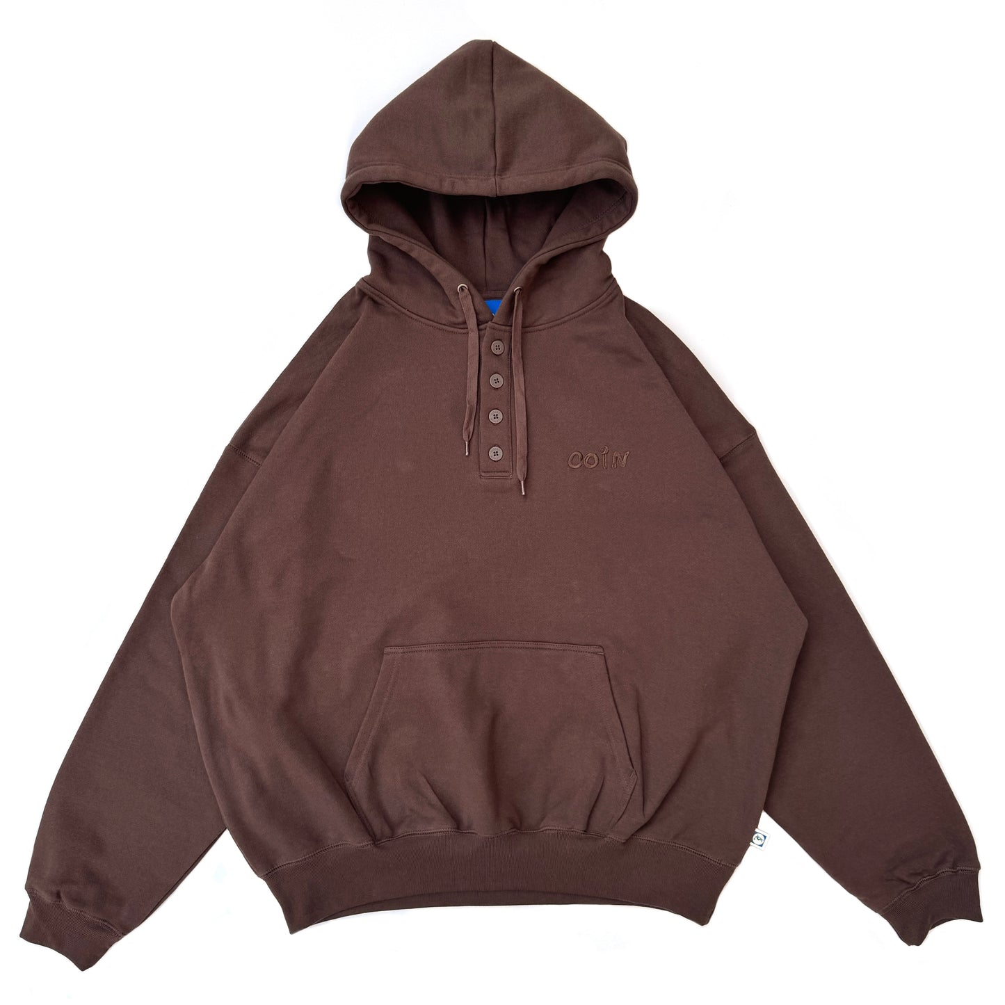 【受注商品】CPD FAMILY HENRY NECK HOODIE / BROWN