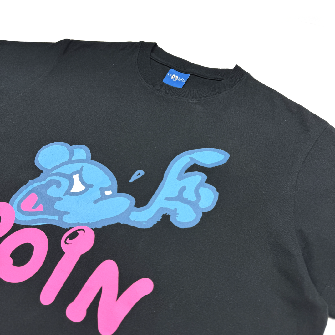 Mr.Shirai COiN TEE / Black