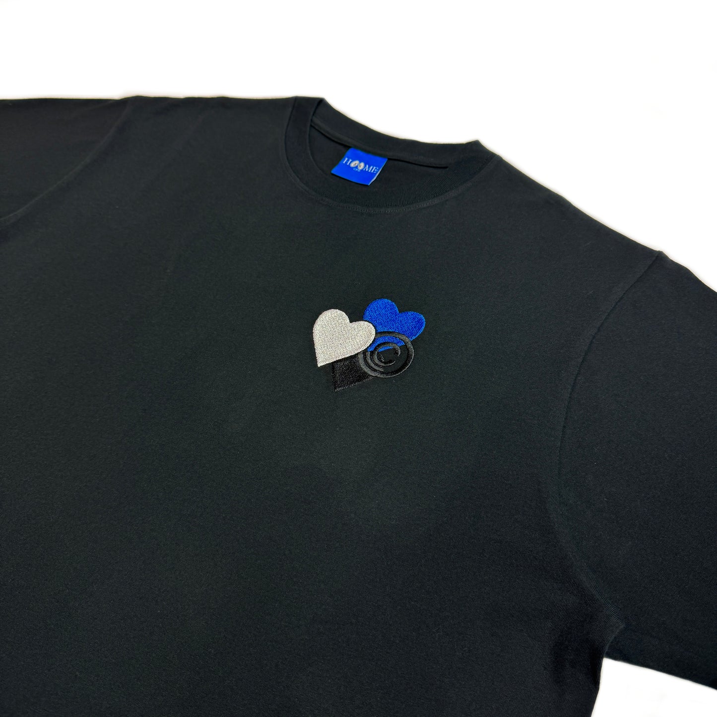 CPD HEART STITCH TEE / Black