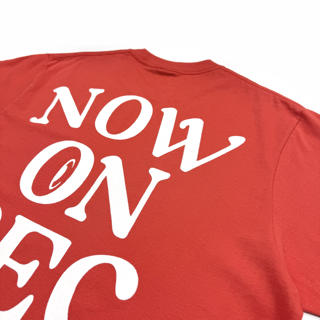 NOW ON REC TEE / Brilliant Red