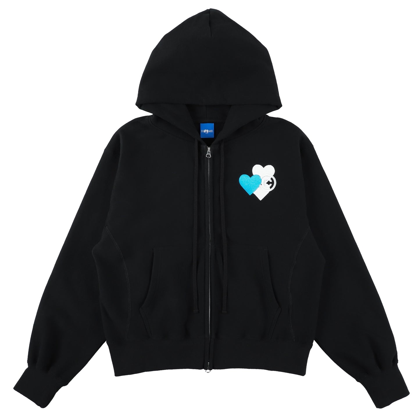CPD LOVE STITCH HOODIE / Black