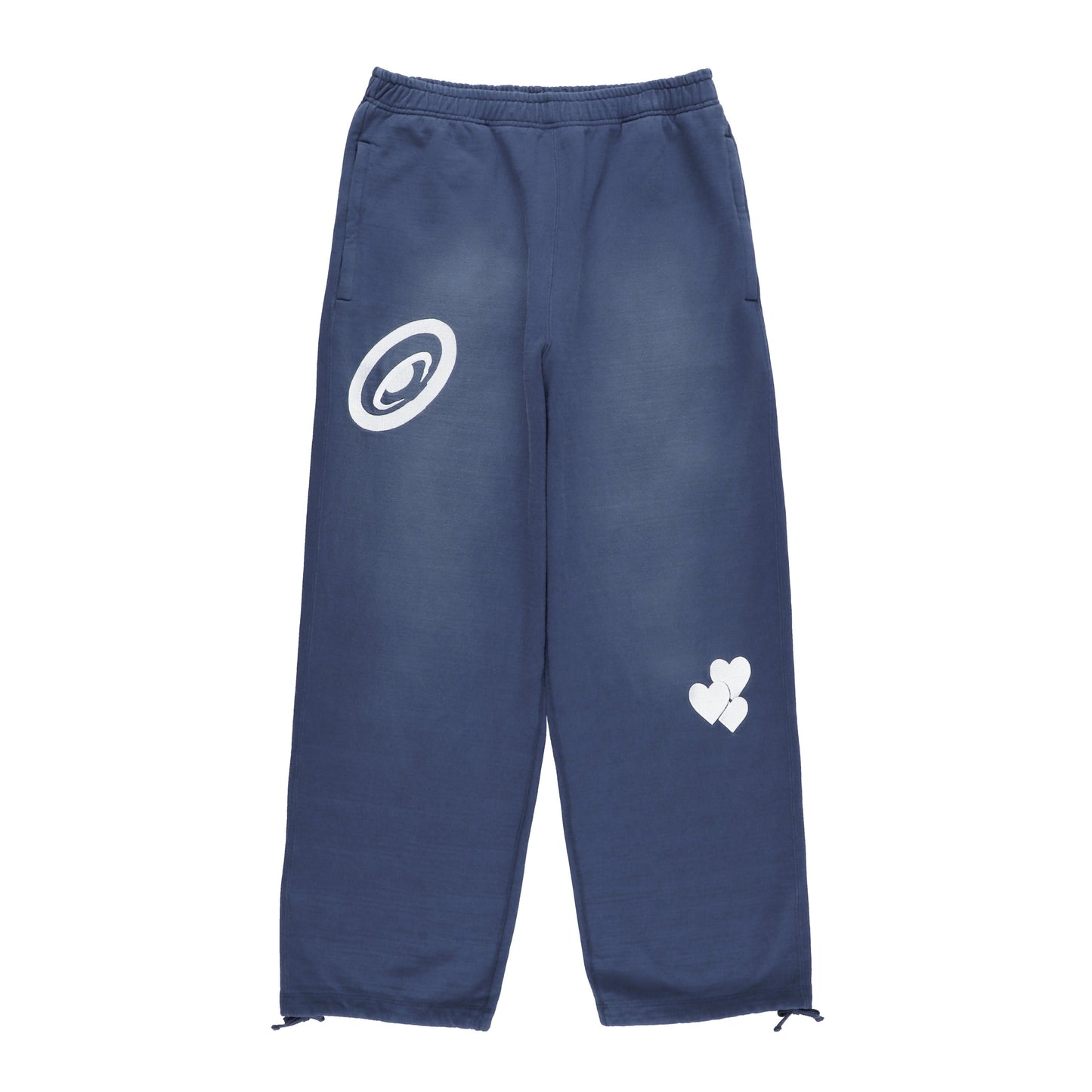 CPD SPRAYING LOVE STITCH PANTS / Bule