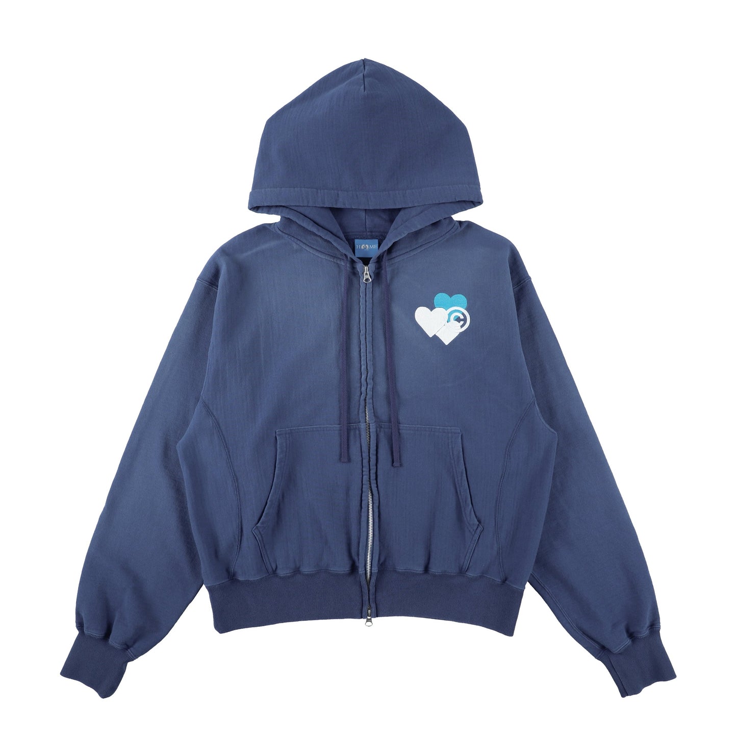 CPD SPRAYING LOVE STITCH HOODIE / Blue