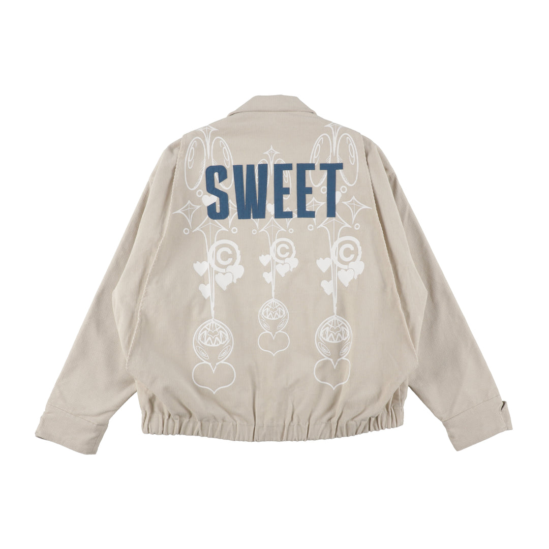 CPD SWEET LOGO JACKET / Vintage White