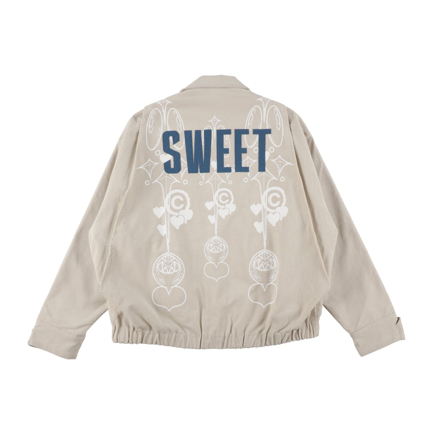 CPD SWEET LOGO JACKET / Vintage White