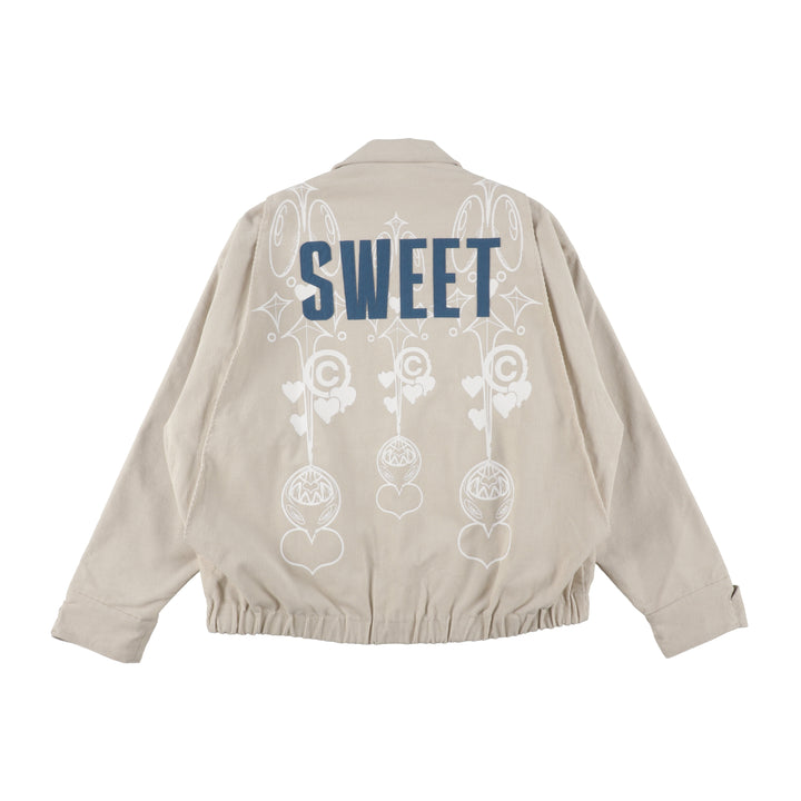 CPD SWEET LOGO JACKET / Vintage White