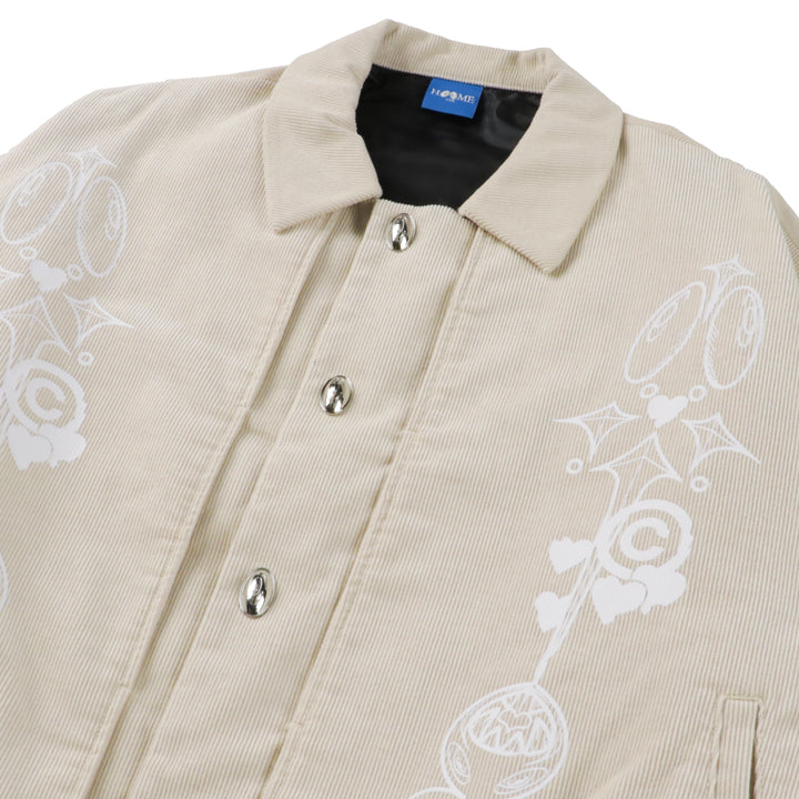 CPD SWEET LOGO JACKET / Vintage White