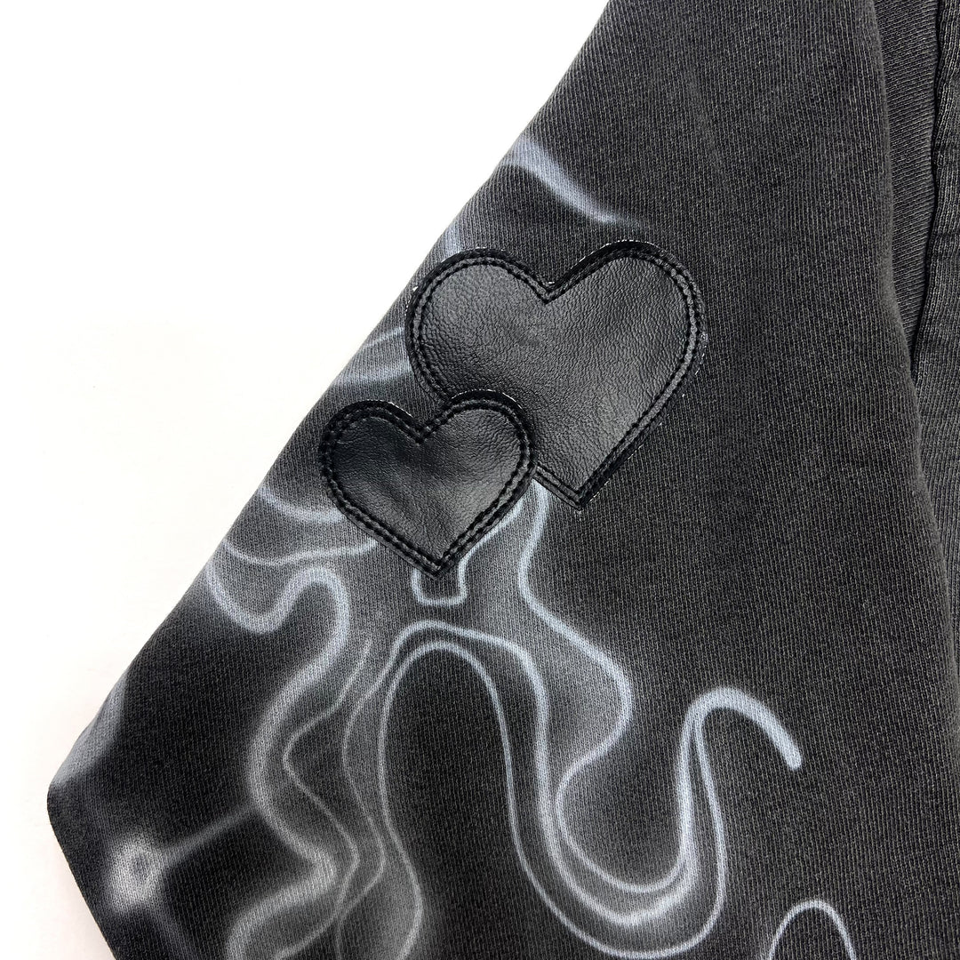 Pine tree pattern hoodie 