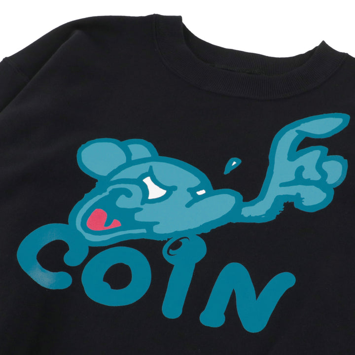 Mr.Shirai Coin SWEAT / Black