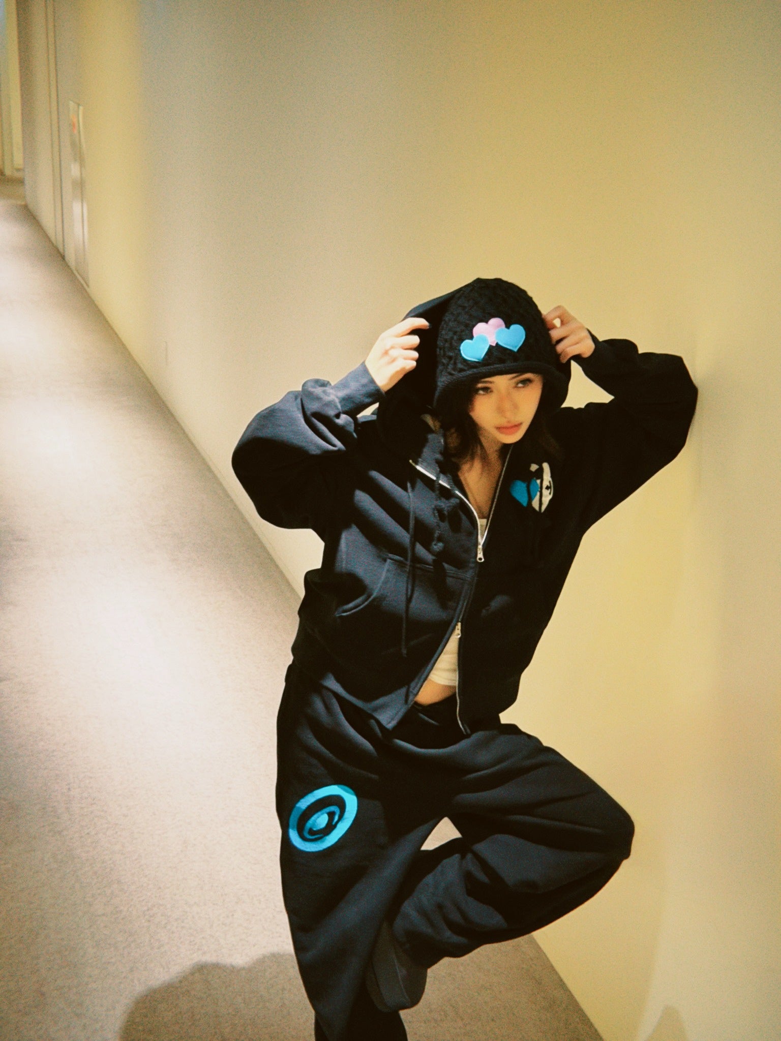 CPD LOVE STITCH HOODIE / Black – CPD HOOME